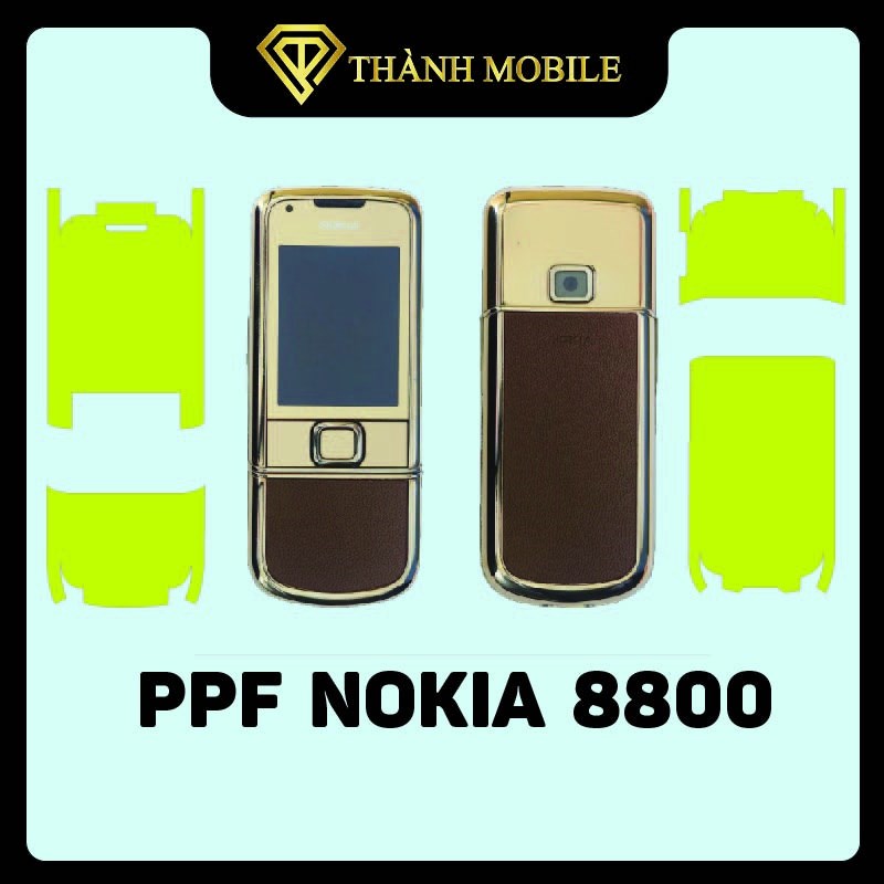 Dán PPF Full Nokia 8800 - Tự Phục Hồi Vết Xước - Chống Vân Tay - Siêu Bóng - Siêu Trong 4.5 24