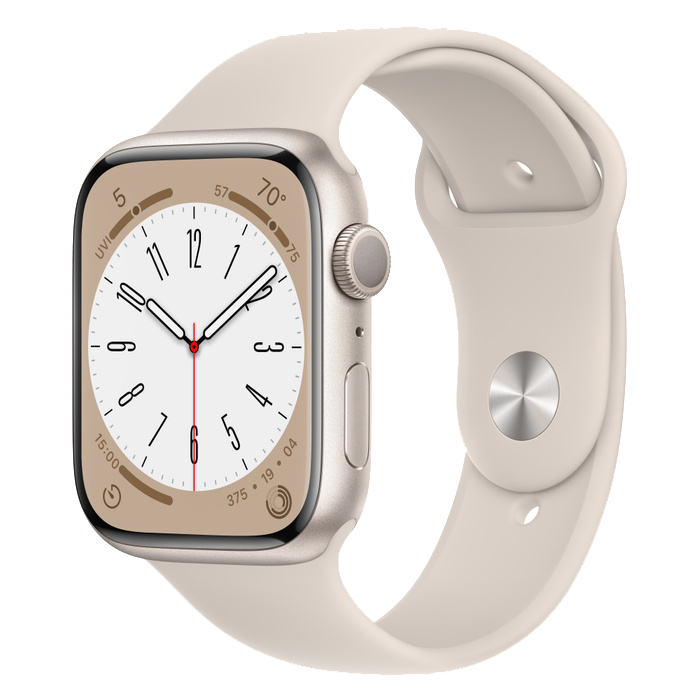 Apple Watch Series 8 GPS - Viền nhôm dây cao su