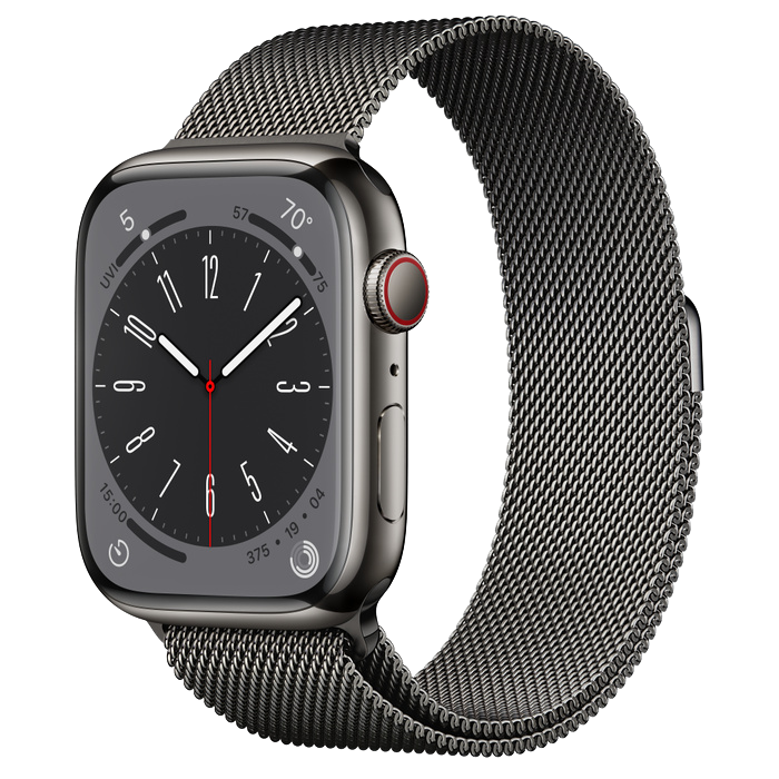 Apple Watch Series 8 LTE - Viền thép dây thép